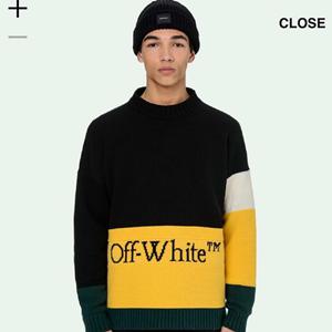 Off-White オフホワイト セーター パネルデザイン ...