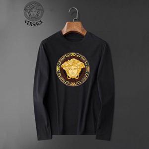 上品上質な秋物 VERSACE ヴェルサーチコピー 長袖ｔシャツ 今の時季から活躍してくれる 大活躍の予感