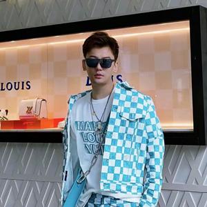 LOUIS VUITTON 21FW Damier ヴィトンコピージャケット 幅広い季節にぴったり お洒落で可愛い着こなし