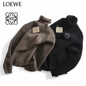 防寒にもおしゃれにロエベコピーセーター LOEWE 裏起毛 シンプルで高品質着回し 高級感漂うオトナの一着