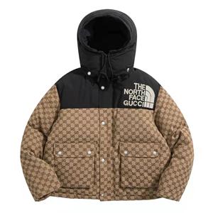 2022超人気の高品質 The North Face × guccl ノースフェイス偽物ダウンジャケット セレブ愛用 注目人気新入荷