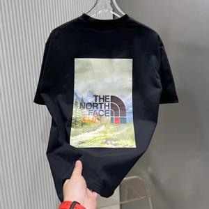 2022リニューアルバージョン入荷 Guccl The North Face ノースフェイスコピー 半袖tシャツ オーバーサイズ