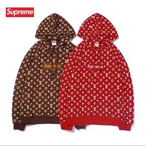 SUPREME× LOUIS VUITTON パーカー コピー 高いクオリティを誇る シュプリーム