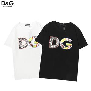 DOLCE&GABBANA ドルチェ & ガッバーナコピー半袖tシャツ ベーシックデザイン カジュアルにきれいめ春夏物