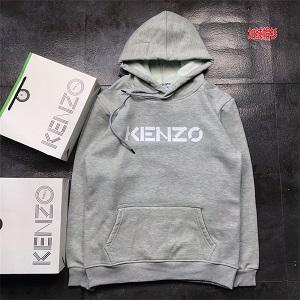 裏起毛 グレー色 パーカー帽子付きケンゾースーパーコピー KENZO高品質新作