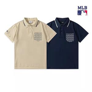ゆったりきれいめスタイル新品 ニューヨーク・ヤンキース MLB半袖ポロシャツコピー バランスの取れたコーデ