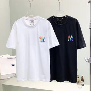 話題の韓国ファション MLBスーパーコピー半袖tシャツ 丸首...