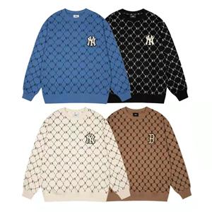 【MLB】激安 MONOGRAM ALL OVER SWEATSHIR 人気スウェット偽物 ユニセックス ストリートな着こなし