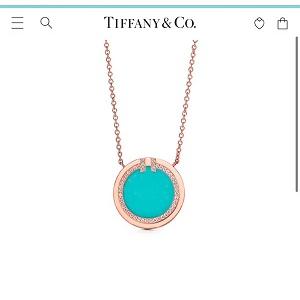 Tiffany&Coネックレスおしゃれコーデティファニースー...