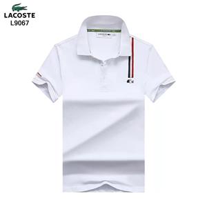 LACOSTE 人気定番の半袖ポロシャツ ラコステコピー品 3色選択可 通気性と速乾性が優れ 2022春夏コーデ