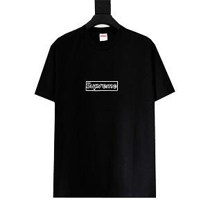 Supreme 21ss Week 18 x KAWS コラボ Chalk LOGO Box Logo人気上昇中ｔシャツコピー