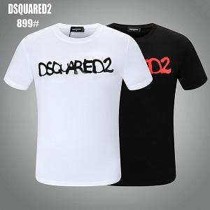  大人カジュアル夏ファッション2019 Ｔシャツ ディースクエアード DSQUARED2 甘過ぎず大人な印象に_ディースクエアード DSQUARED2_ブランド コピー 激安(日本最大級)