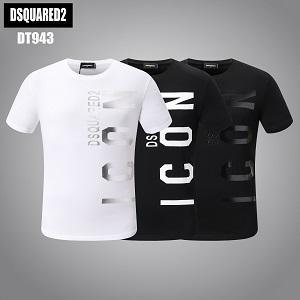 トップスからチラ見える安心 半袖 Tシャツ 大変大人気2019 ディースクエアード DSQUARED2 3色可選_ディースクエアード DSQUARED2_ブランド コピー 激安(日本最大級)