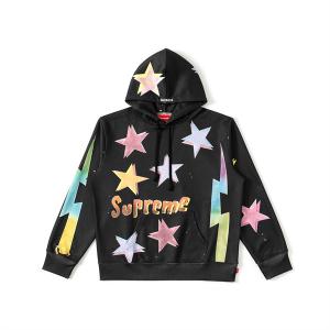 Supreme  21ss Week1Gonz Stars Hooded Sweatshirt シュプリーム パーカー ブートが付かずない ジャージ スポーツ風