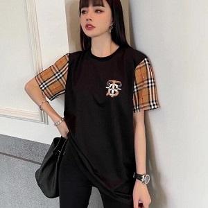 男女兼用  Tシャツ 綿100％で上質な生地感と着心地  BURBERRY バーバリーコピー 