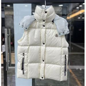 活躍できるアイテム　モンクレール　快適　　レディース　ダウンベスト　ブラック_モンクレール MONCLER_ブランド コピー 激安(日本最大級)