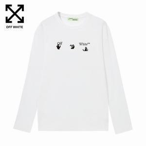 長袖Tシャツ 2色可選 2019トレンド感満載なアイテム リラックスした雰囲気に Off-White オフホワイト_Off-White オフホワイト_ブランド コピー 激安(日本最大級)