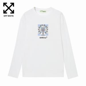 Off-White オフホワイト 長袖Tシャツ 2色可選 先...