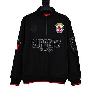 Supreme 22FW Milano Half Zip Pullover 超人気 パーカー　シュプリーム SUPREME ファション性の高い