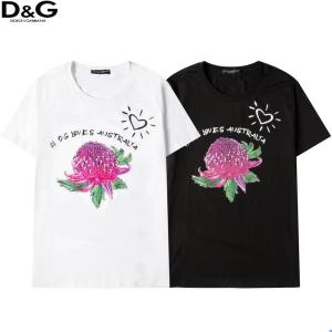 2019年秋冬最新のトレンド ドルチェ＆ガッバーナ Dolce&Gabbana 半袖Tシャツ 2色可選 男女兼用 簡単に秋冬の雰囲気を演出_ドルチェ＆ガッバーナ DOLCE & GABBANA_ブランド コピー 激安(日本最大級)