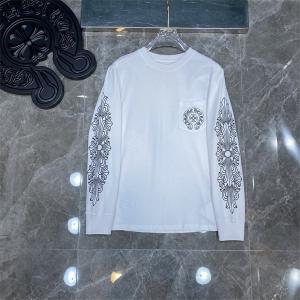 クロムハーツふんわりスタイルが最適 CHROME HEARTS ココチイイ春夏柄が魅力 長袖 /ロンT_クロムハーツ CHROME HEARTS_ブランド コピー 激安(日本最大級)