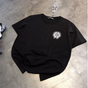 SALENo1完売人気　半袖Tシャツ 海外流行　2色可選　軽く耐久性のある　クロムハーツ CHROME HEARTS_クロムハーツ CHROME HEARTS_ブランド コピー 激安(日本最大級)