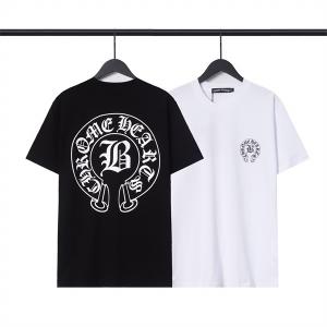 春夏オシャレに注目 CHROME HEARTS半袖Tシャツ 2色可選夏真っ盛りの今 クロムハーツ_クロムハーツ CHROME HEARTS_ブランド コピー 激安(日本最大級)