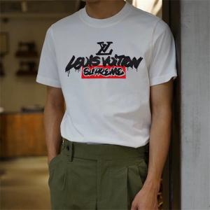 人気沸騰なアイテム LOUIS VUITTON x Supreme 2色可選 半袖Tシャツ 高評価人気品_シュプリーム SUPREME_ブランド コピー 激安(日本最大級)