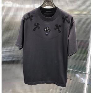 男女兼用クロムハーツ CHROME HEARTS 半袖Tシャツ 人気ブランド春夏の新作が続々登場SS新ブーム_クロムハーツ CHROME HEARTS_ブランド コピー 激安(日本最大級)