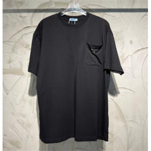 優しいフィット感 プラダ PRADA 半袖Tシャツ 春夏新作...