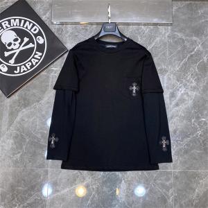 男女兼用 春夏に人気のトレンド新作 大人買い必須なこの春夏 クロムハーツ CHROME HEARTS 長袖Tシャツ_クロムハーツ CHROME HEARTS_ブランド コピー 激安(日本最大級)