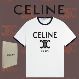 王道の半袖CELINEセリーヌコピー tシャツ 2色展開 男...