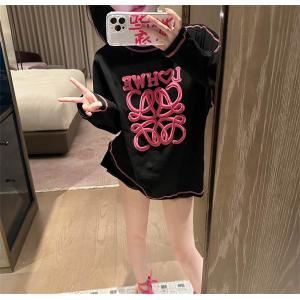 LOEWE ロエベ偽物 長袖Ｔシャツ タートルネック 数量限定定番人気なメンズレディース兼用 シンプルで着心地よい