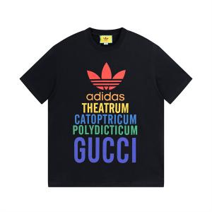 春夏最新Gucc1 x Adidas 半袖tシャツコピー 高...