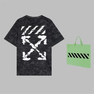 春夏新作流行り Off-White オフホワイト 半袖Tシャ...