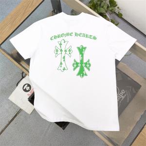 人気を抑えて新品 CHROME HEARTS最速春夏トレンド クロムハーツ 半袖Tシャツ_クロムハーツ CHROME HEARTS_ブランド コピー 激安(日本最大級)