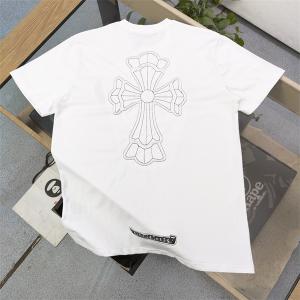 お気に入りの最新コレクション 流行色春夏 クロムハーツ CHROME HEARTS 半袖Tシャツ 2色可選 男女兼用_クロムハーツ CHROME HEARTS_ブランド コピー 激安(日本最大級)