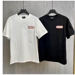 お買い得新作 ディースクエアード コピー メンズ　dsquared2 半袖Ｔシャツ 刺繍 インナー 2色可選