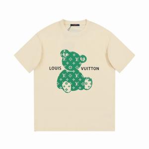 品質保証新作登場超定番ブランド吸水性実用性ｔシャツロゴプリントLOUIS VUITTONヴィトン 半袖 コピー