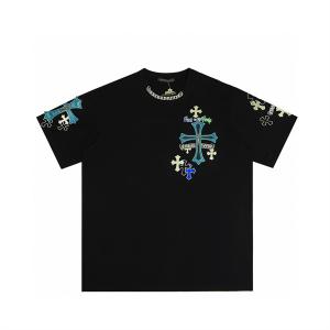 クロムハーツ Chrome Hearts Tシャツ ★ Mens SS  メンズ 半袖 Tシャツ (ブラック) フロムLA - 通販ショッピング