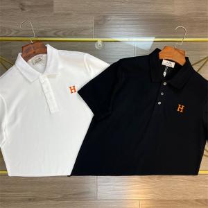 エルメス HERMES 春夏爽やかな新作が流行り Tシャツ/...