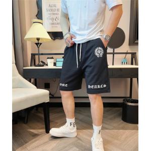 Chrome Hearts 人気セール安いドラー スエットパンツ ブラック クロム ハーツ 偽物 メンズショートパンツ_クロムハーツ CHROME HEARTS_ブランド コピー 激安(日本最大級)