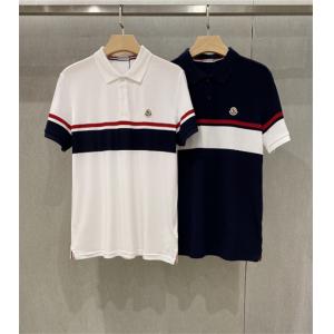 モンクレール MONCLER ポロシャツ スーパーコピー半袖 茶タグ 茶 レディース 通販 ショッピング