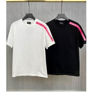 Tシャツ/ティーシャツ 2色可選 トップスからチラ見える安心 ディースクエアード DSQUARED2 大変大人気_ディースクエアード DSQUARED2_ブランド コピー 激安(日本最大級)