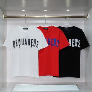 欧米韓流/雑誌 ディースクエアード半袖Tシャツ 3色可選_D...