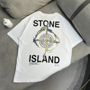 春夏新作 人目を引く存在感 半袖TシャツSTONE ISLA...