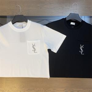 春夏 Saint Laurent サンローラン コピー半袖Tシャツファッション_スーパーコピーブランド激安通販 専門店