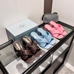 値下げ春夏 PRADA プラダ サンダル 2色可選_サンダル...