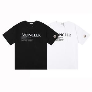 春夏らしい華やか モンクレール MONCLER Tシャツ/ティーシャツ 2色可選 今、注目のストリート_半袖Tシャツ_メンズファッション_スーパーコピーブランド激安通販 専門店