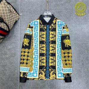 シャツ 秋冬におしゃれな着こなし 秋冬カジュアルの定番 ヴェルサーチ VERSACE_ヴェルサーチ VERSACE_ブランド コピー 激安(日本最大級)